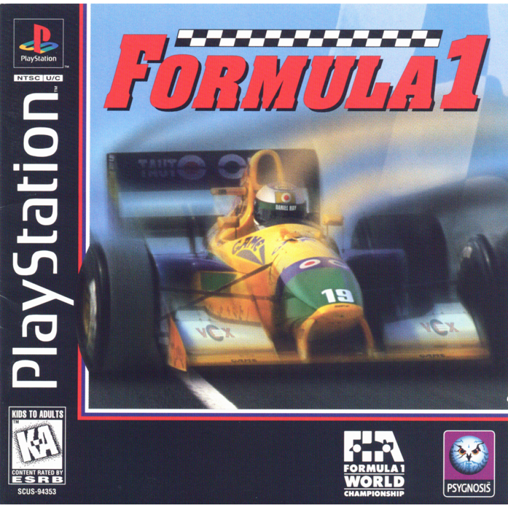 بازی اورجینال Formula 1 PS1