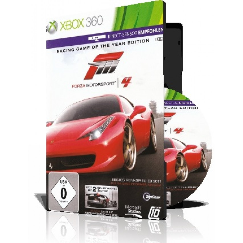 Forza motorsport  4 xbox 360 اوریجینال