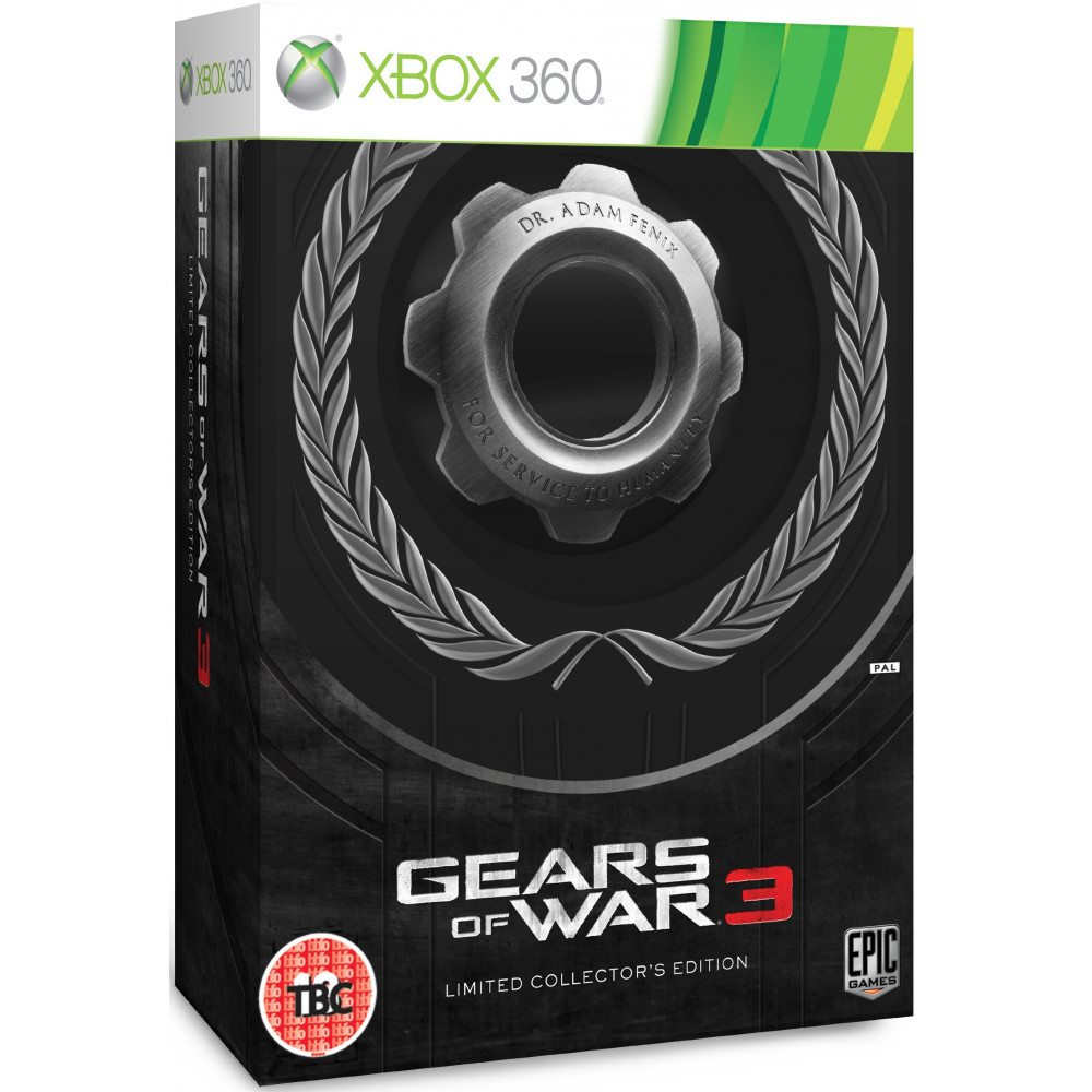 بازی اورجینال Gears Of War 3 Limited Edition Steelbook XBOX 360