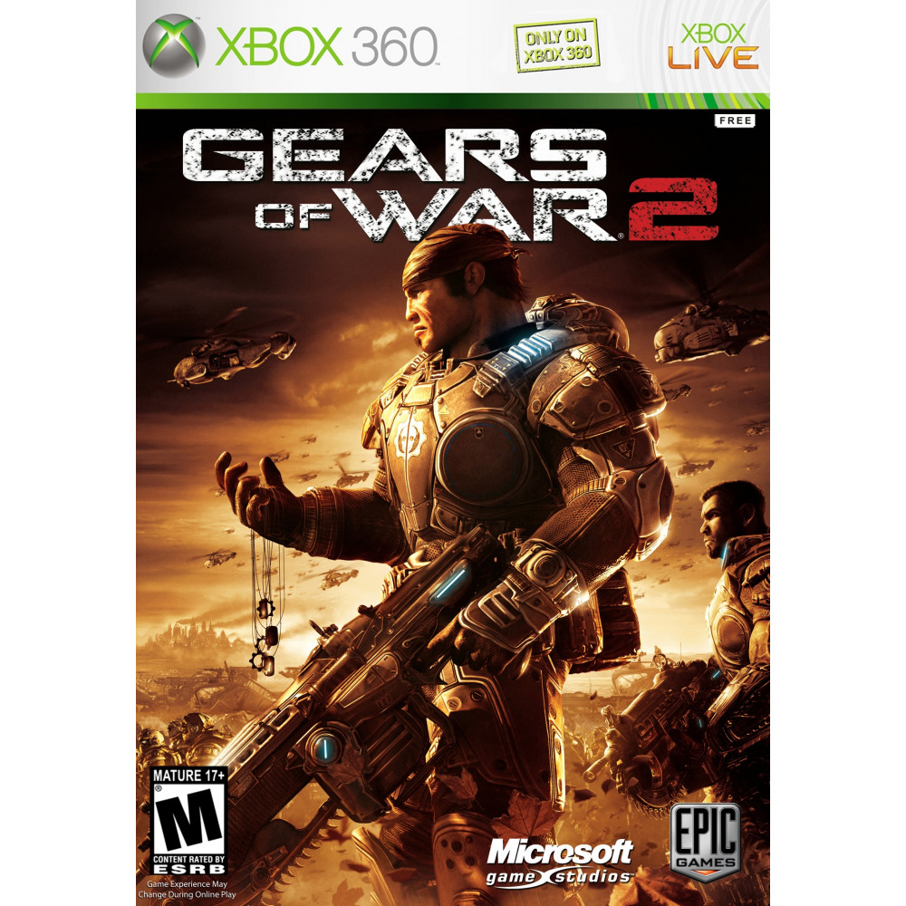 بازی اورجینال Gears of War 2 XBOX 360