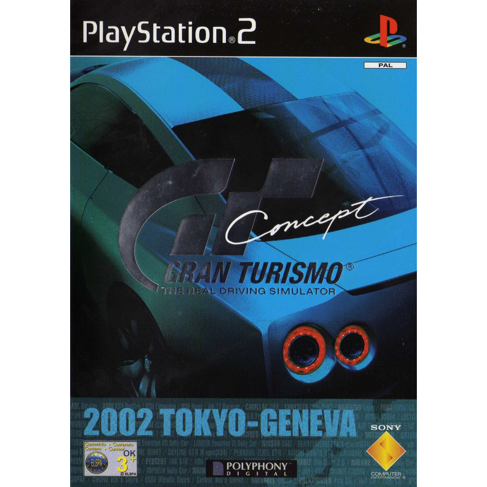 بازی اورجینال Gran Turismo Concept 2002 PS2