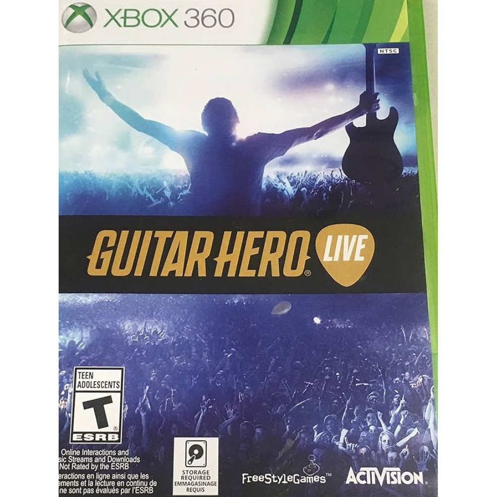 بازی اورجینال Guitar Hero Live XBOX 360