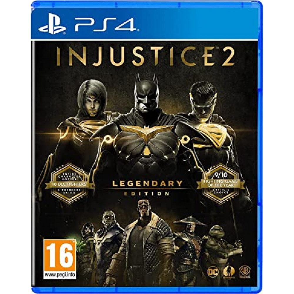 INJUSTICE 2 LEGENDARY EDITION Steelbook Ps4
