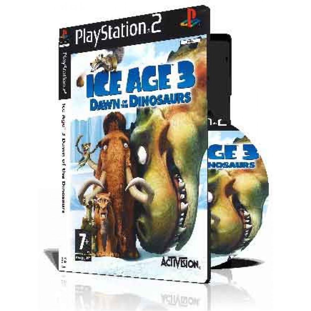 Ice Age 3 ps2 با کاور کامل و چاپ روی دیسک