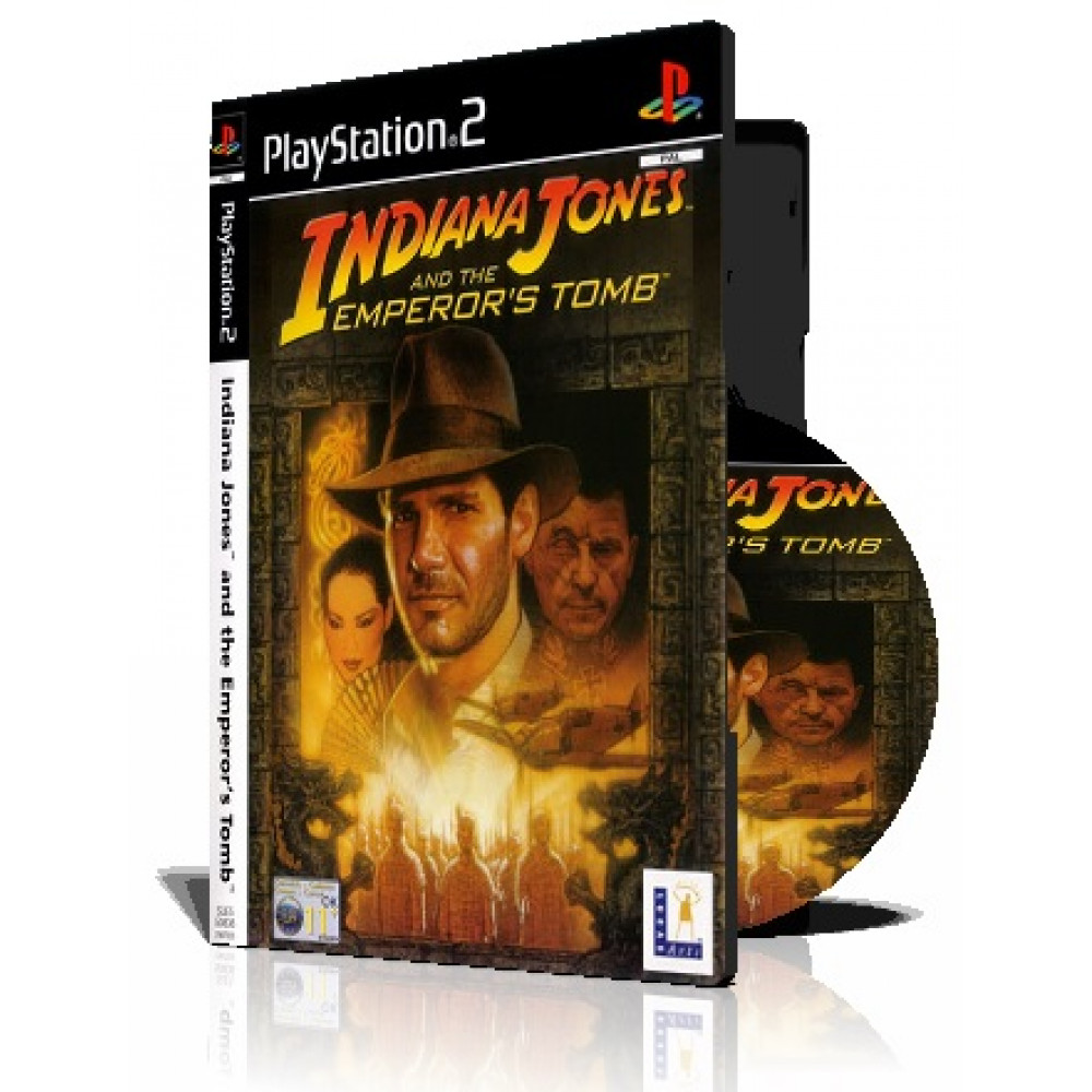 Indiana Jones and the Emperors Tomb با کاور کامل و چاپ روی دیسک
