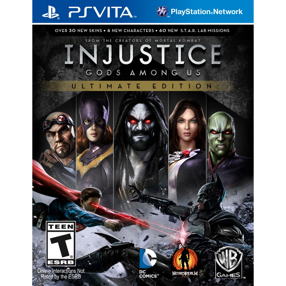 بازی اورجینال Injustice Gods Among Us PS vita