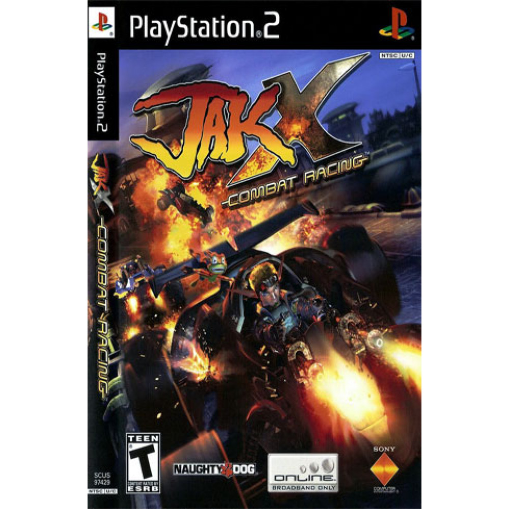 بازی اورجینال Jak X Combat Racing PS2