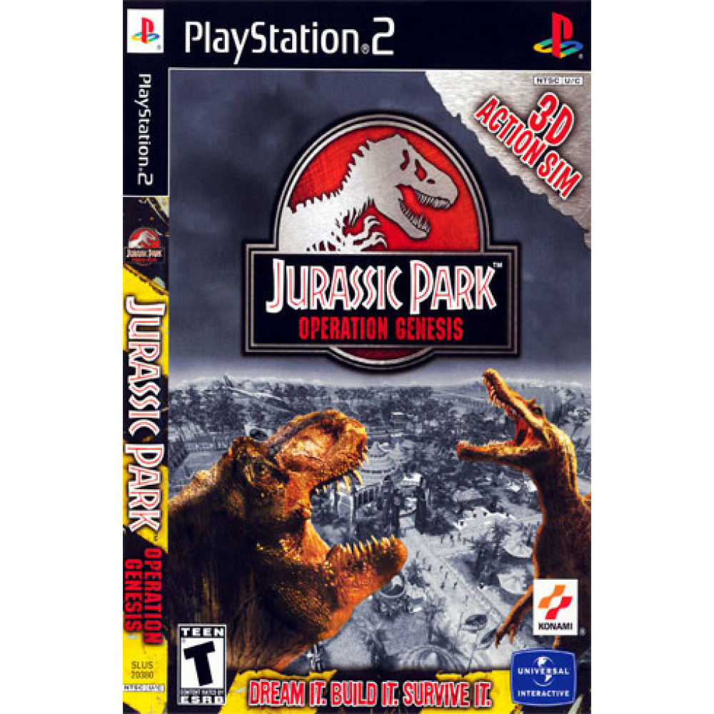 بازی اورجینال Jurassic Park PS2
