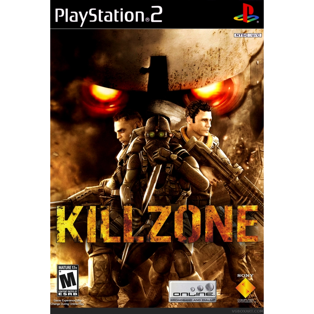 Killzone ps2 با کاور کامل و چاپ روی دیسک