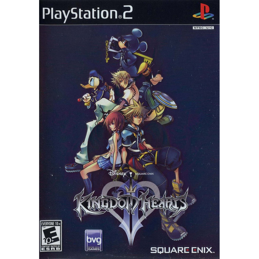 بازی اورجینال Kingdom Hearts II PS2