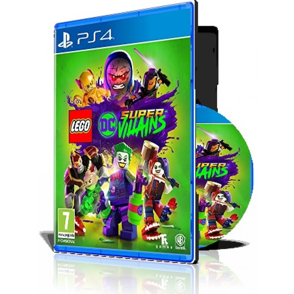 LEGO DC Super Villains   ps4 اورجینال