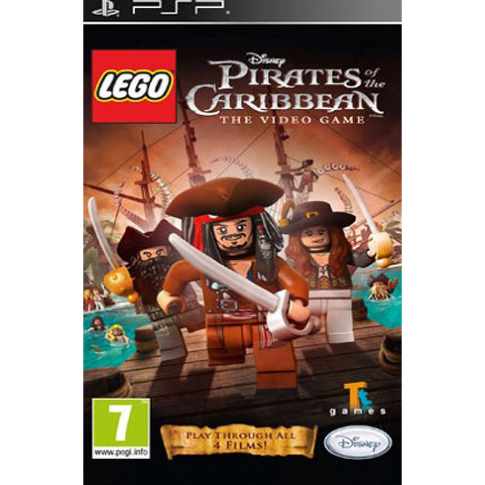 بازی اورجینال LEGO Pirates Of The Caribbean PSP