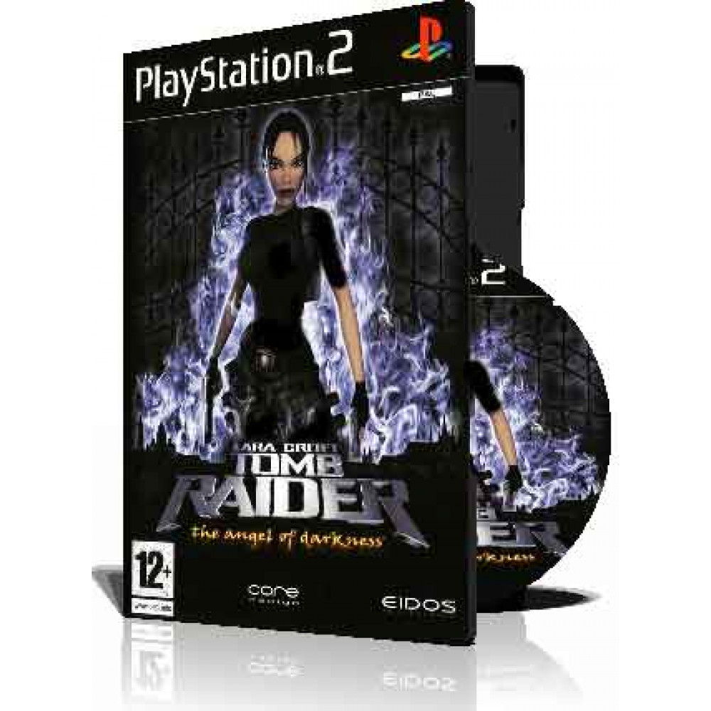 Lara Croft Tomb Raider The Angel of Darkness با کاور کامل وقاب و چاپ روی دیسک