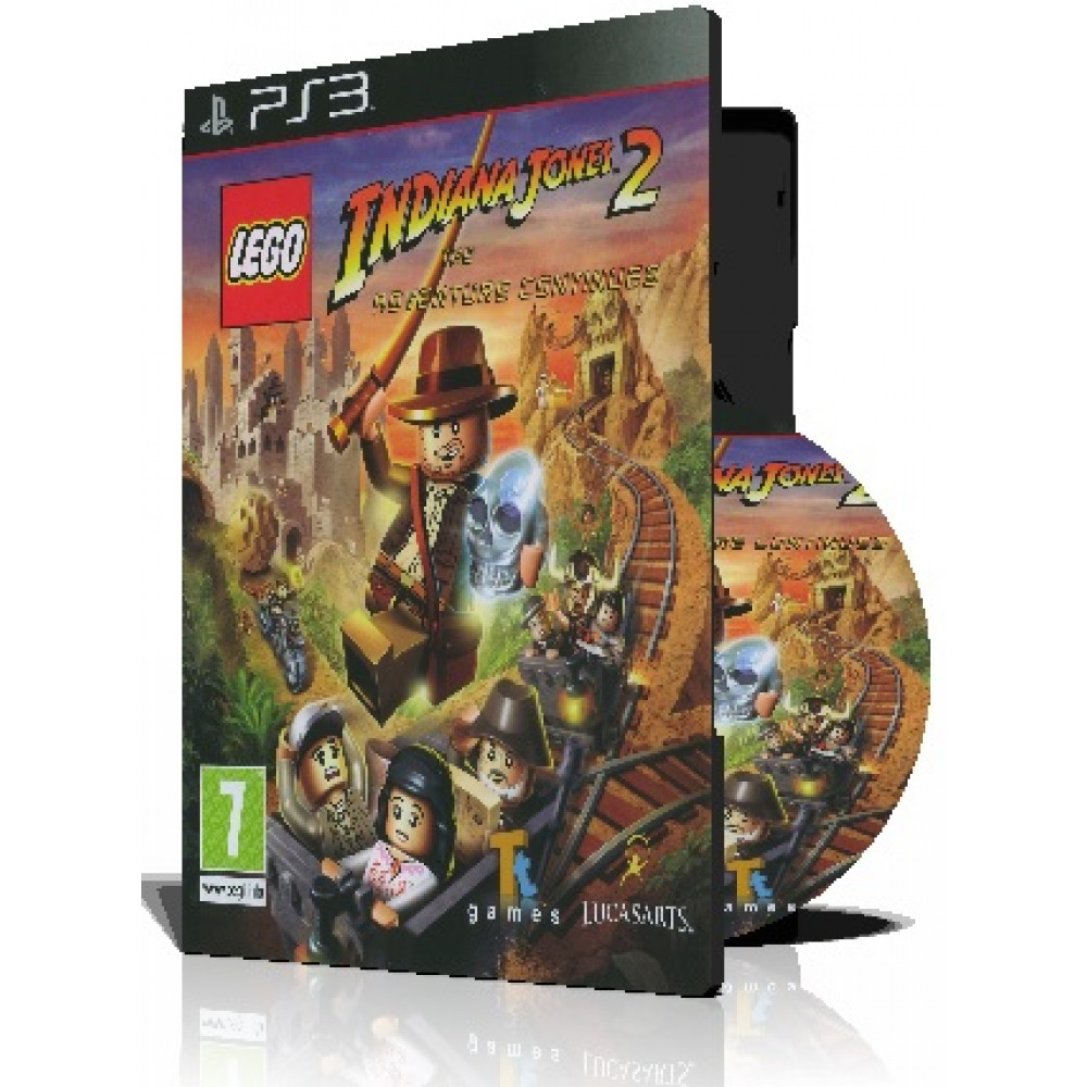 بازی زیبای (Lego Indiana Jones 2 PS3 (2DVD