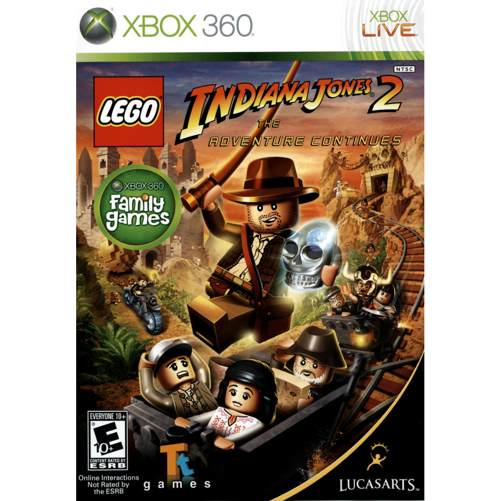 بازی اورجینال Lego Indiana Jones 2 XBOX 360