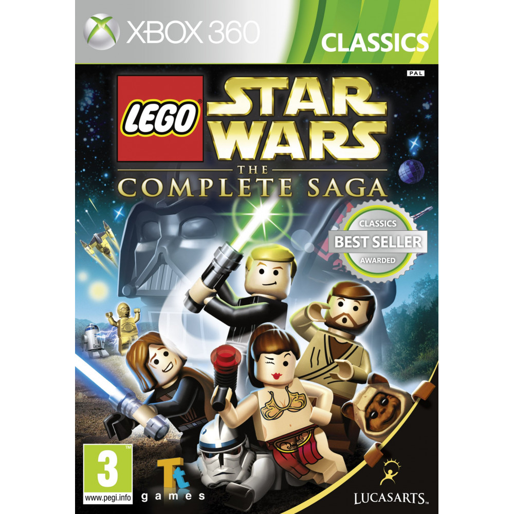 بازی اورجینال Lego Star Wars Complete Saga XBOX 360