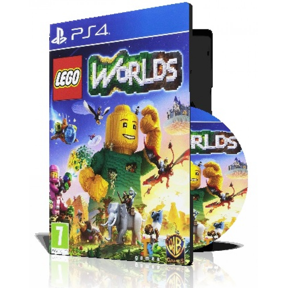 Lego Worlds  ps4 اورجینال