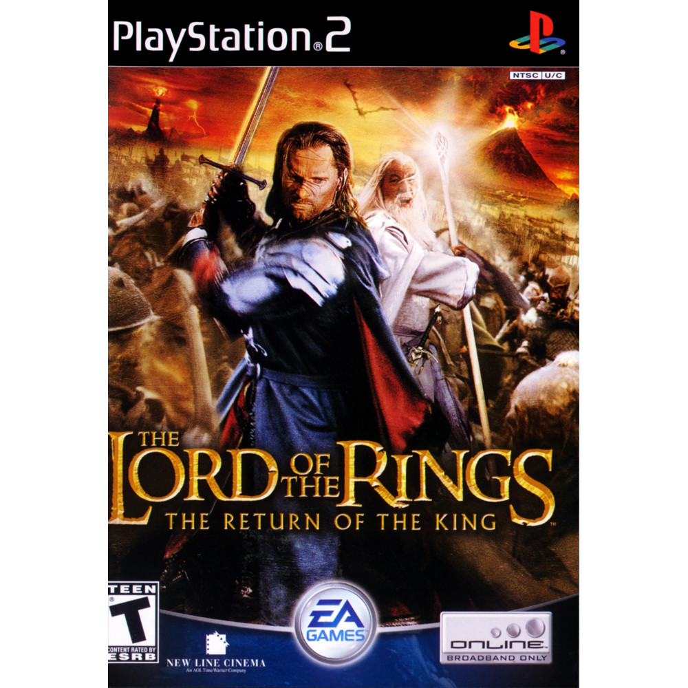 بازی اورجینال Lord Of The Ring The Return Of The King PS2