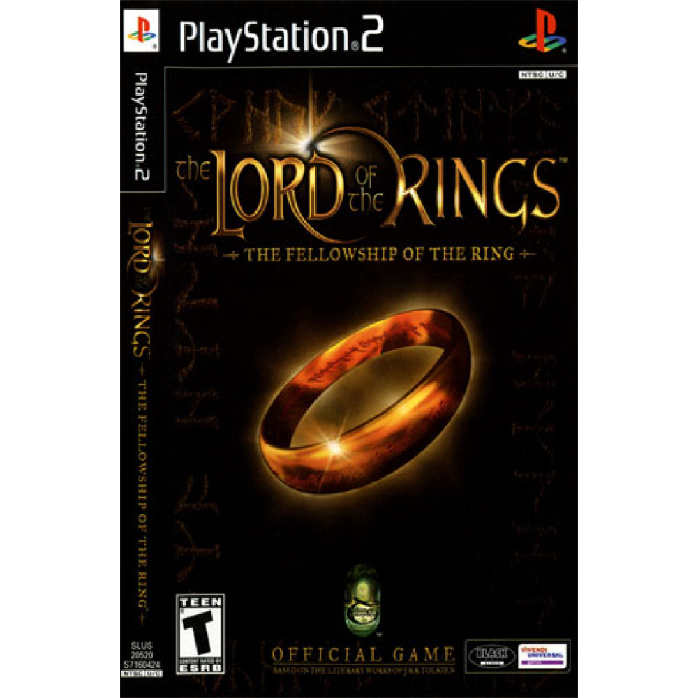 بازی اورجینال Lord of the Rings  Fellowship of the Ring PS2