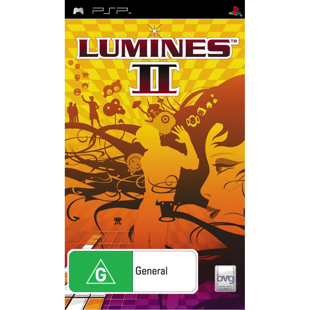 بازی اورجینال Lumines 2 PSP
