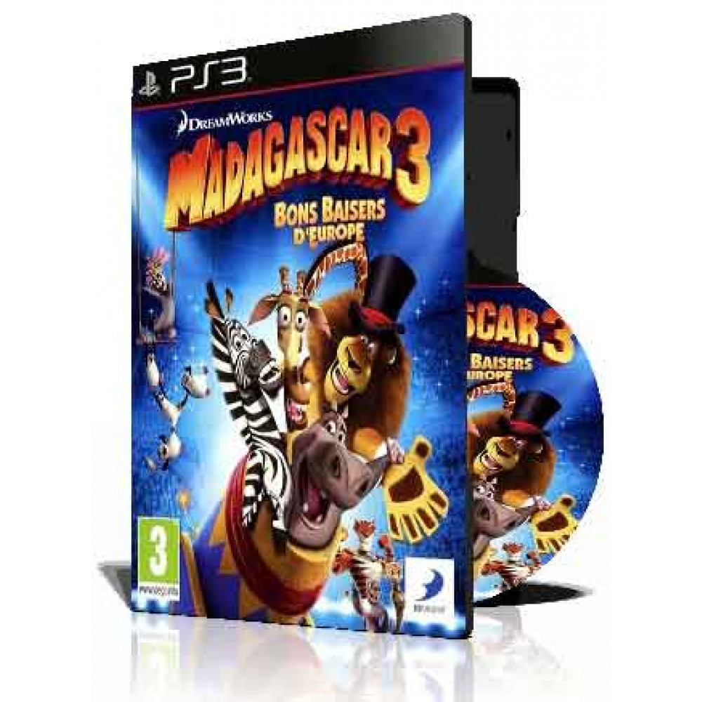 بازی زیبای (Madagascar 3 PS3 (1DVD
