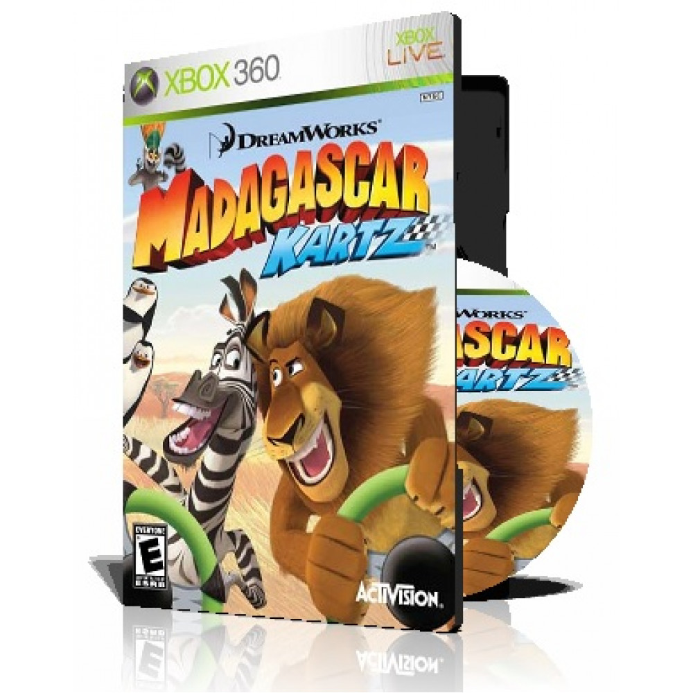 بازی Madagascar Kartz برای ایکس باکس 360