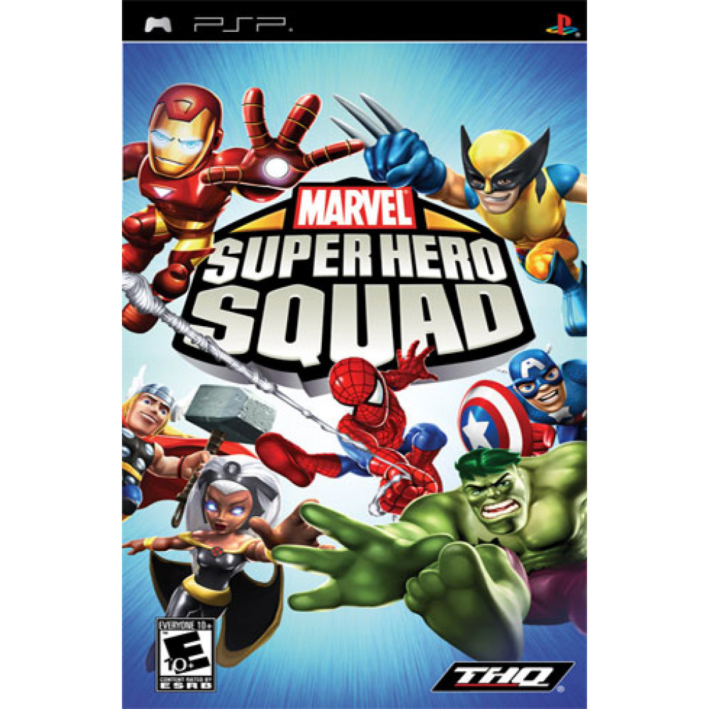 بازی اورجینال Marvel Super Hero Squad PSP