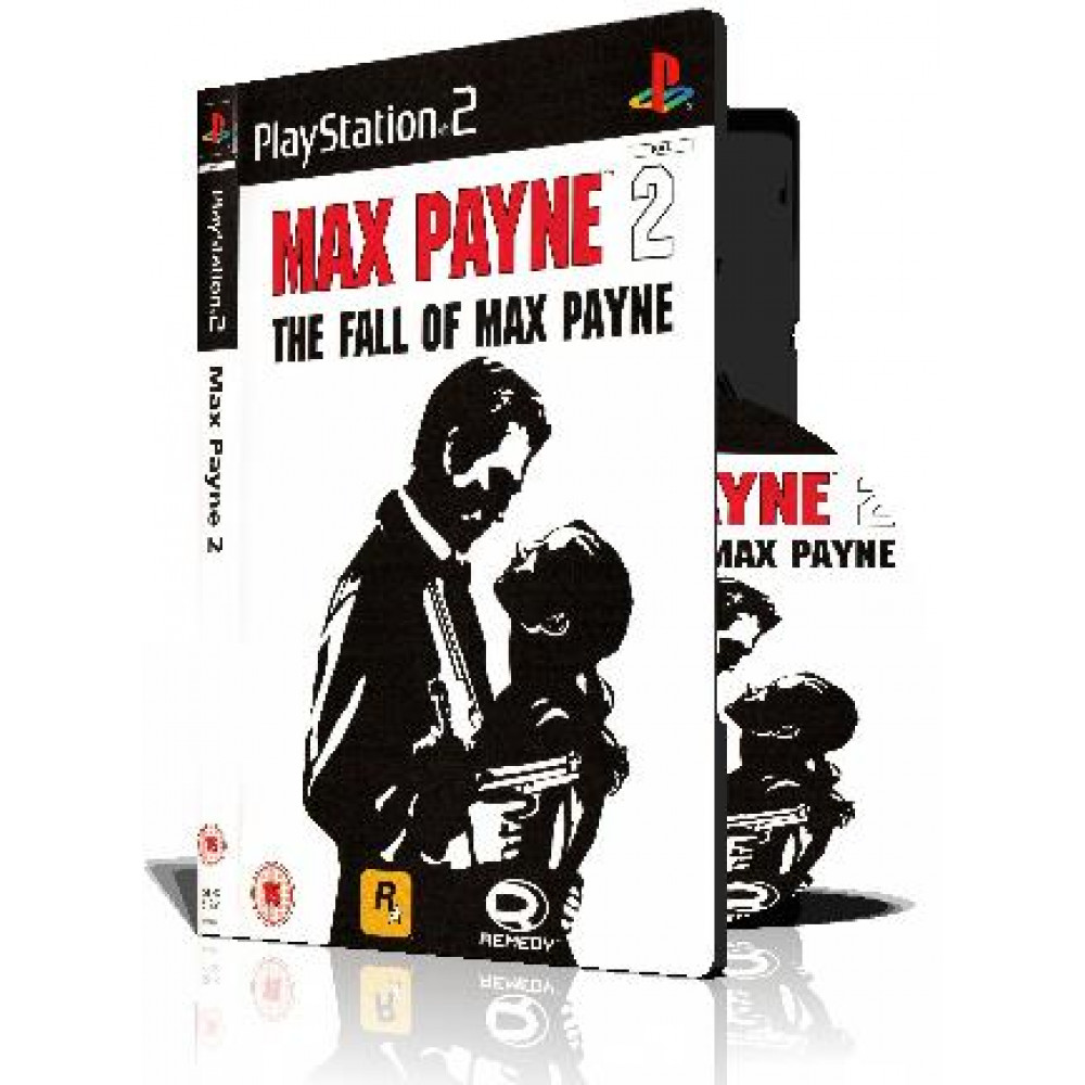Max Payne 2 با کاور کامل و قاب وچاپ روی دیسک