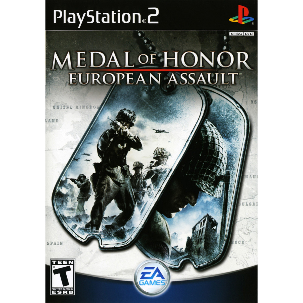 بازی اورجینال Medal Of Honor Europen PS2