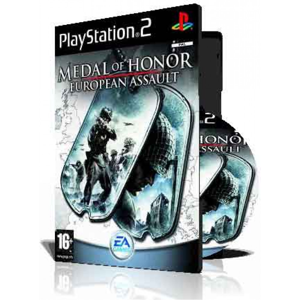 با کاور کامل و چاپ روی دیسک Medal of Honor European Assault