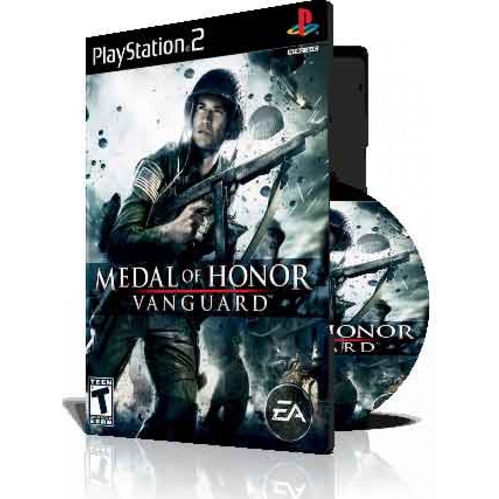 با کاور کامل و چاپ روی دیسک Medal of Honor Vanguard