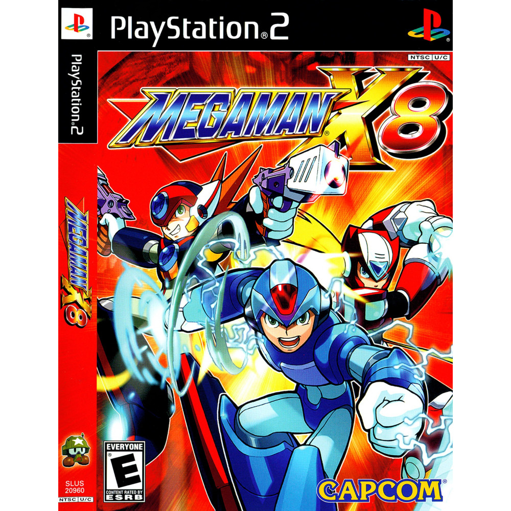 بازی اورجینال MegaMan X8 PS2