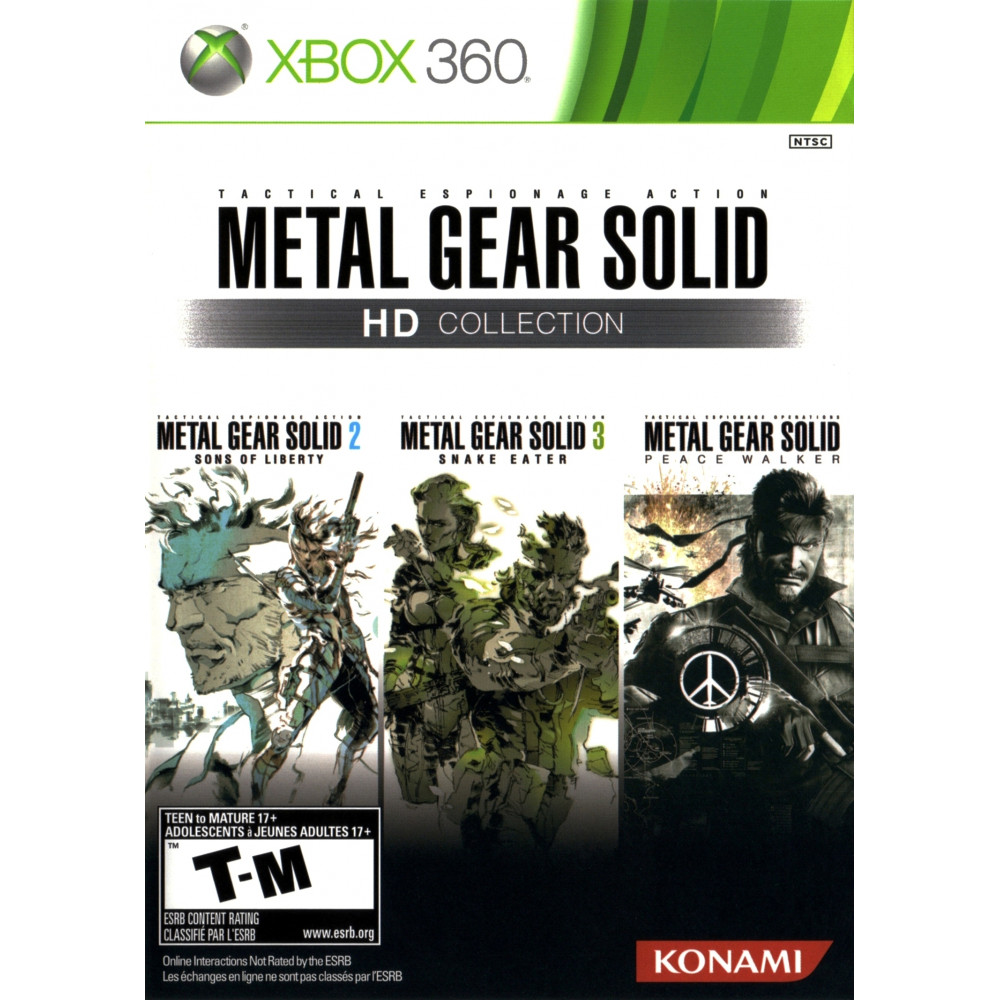 بازی اورجینال Metal Gear Solid  HD Collection XBOX 360
