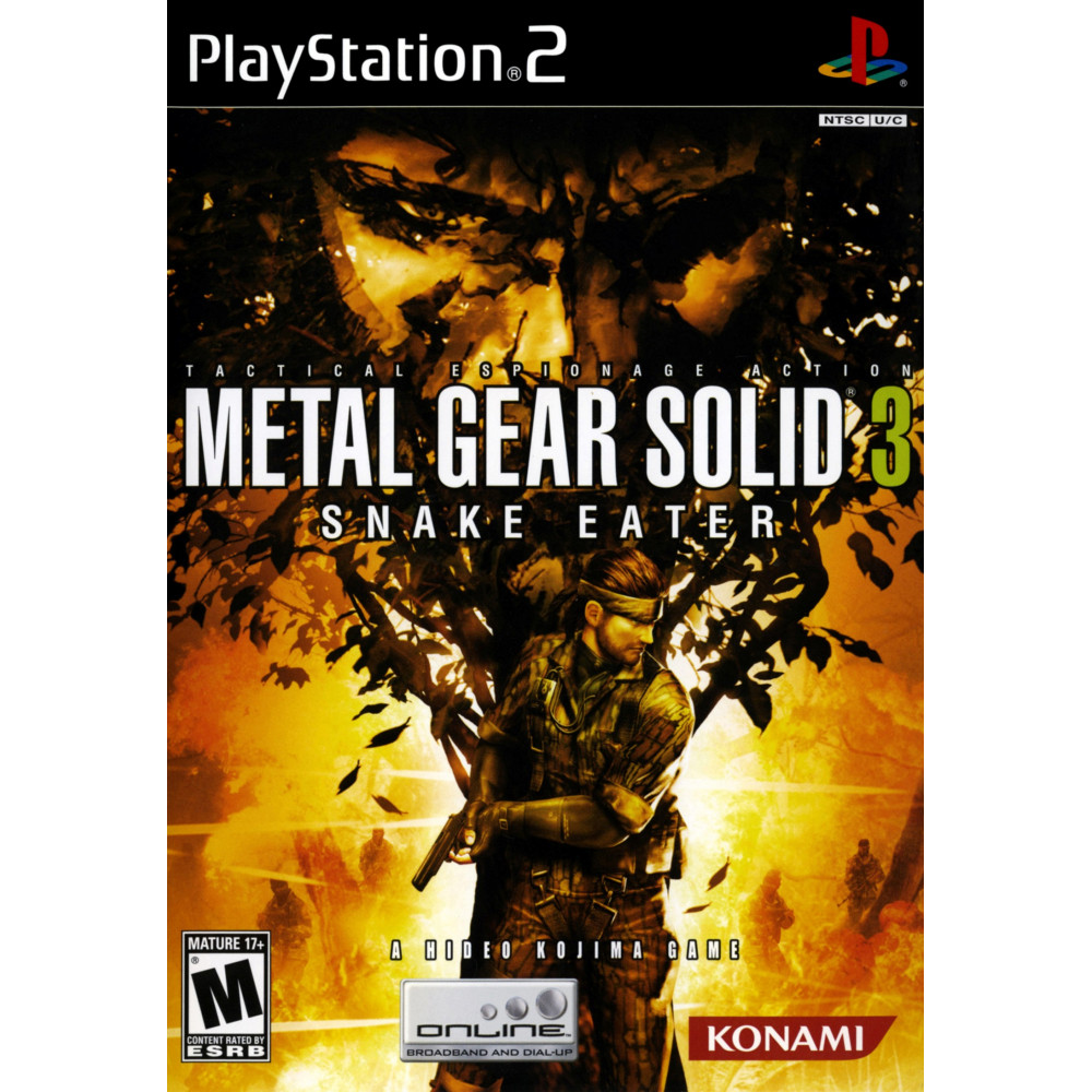 بازی اورجینال Metal Gear Solid 3 PS2