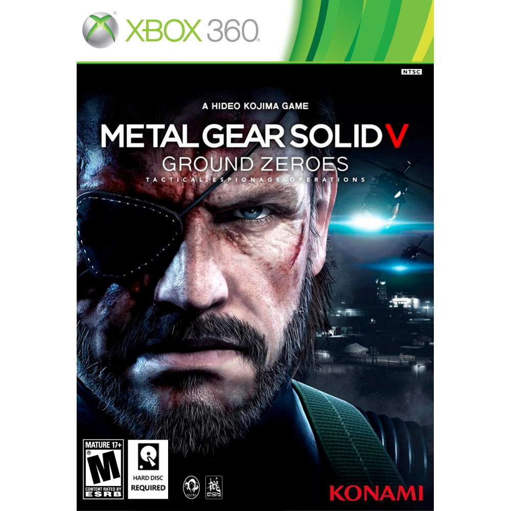 بازی اورجینال Metal Gear Solid V Ground Zeroes XBOX 360