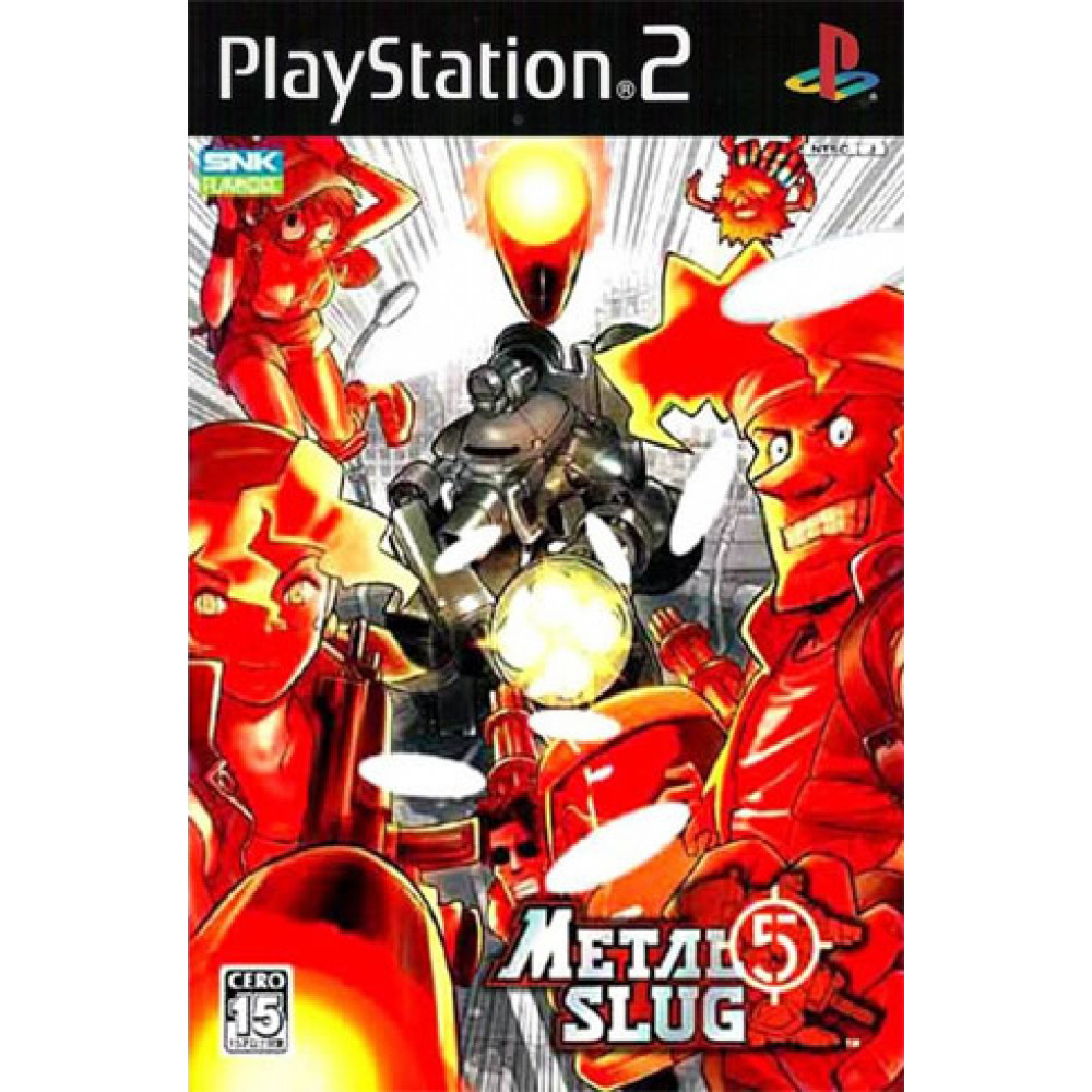 بازی اورجینال Metal Slug 5 PS2