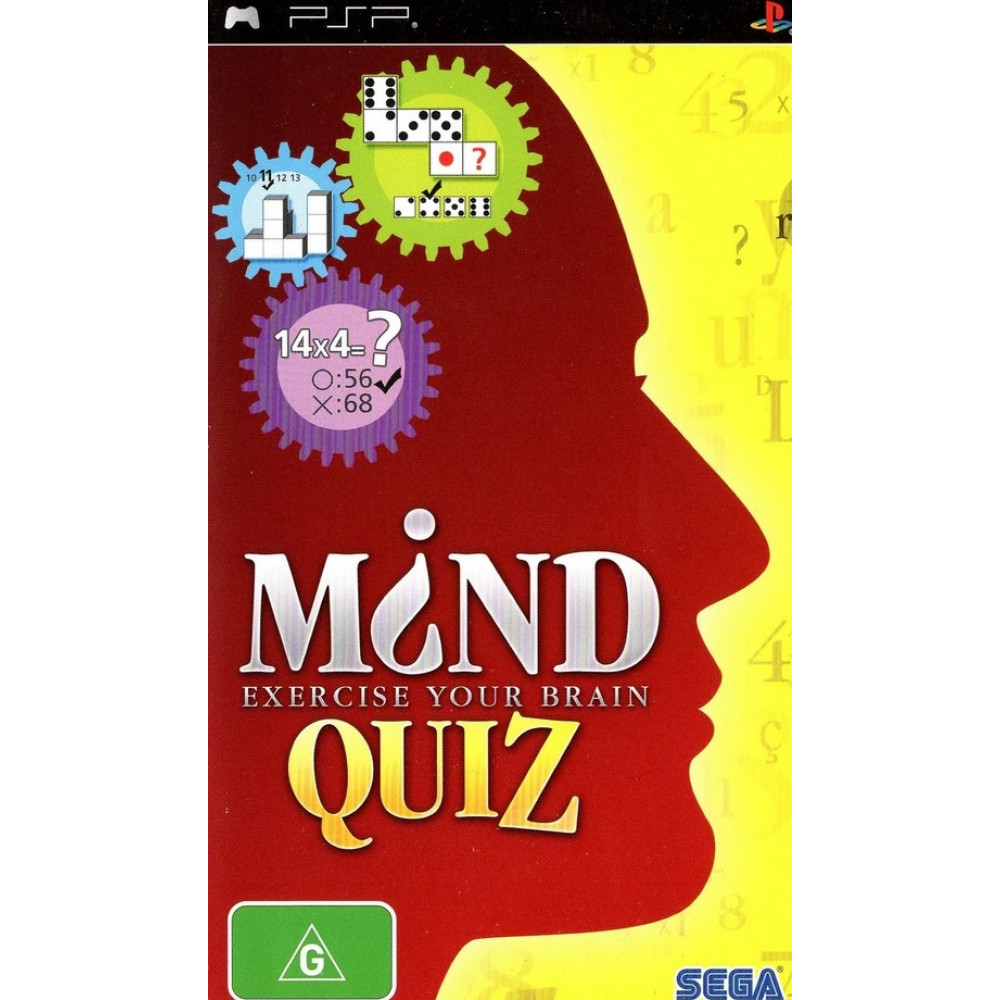 بازی اورجینال Mind Quiz PSP