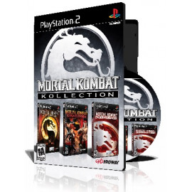 چهار عدد بازی با قاب وچاپ روی دیسکMortal Kombat Kollection