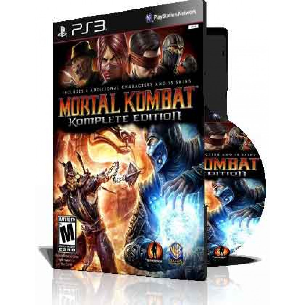 بازی (Mortal Kombat Komplete Edition PS3 (3DVD