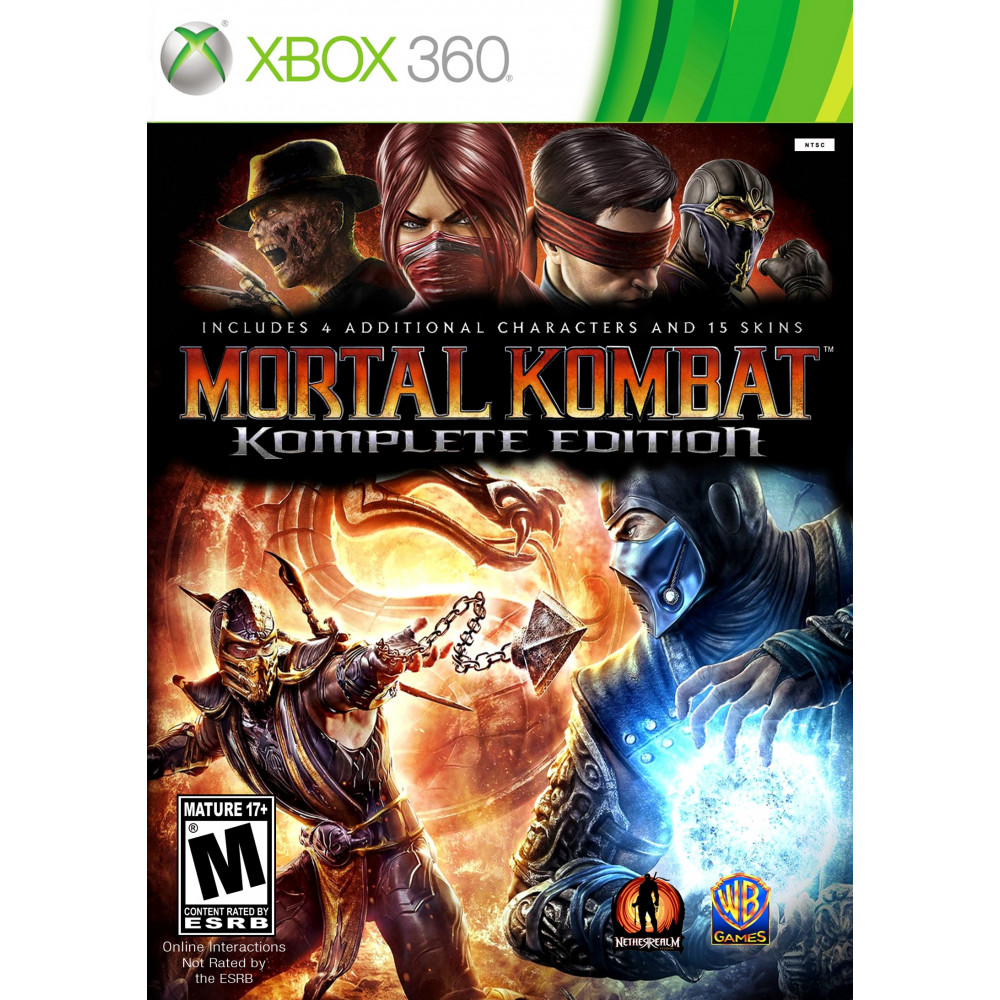 بازی اورجینال Mortal Kombat Komplete Edition XBOX 360