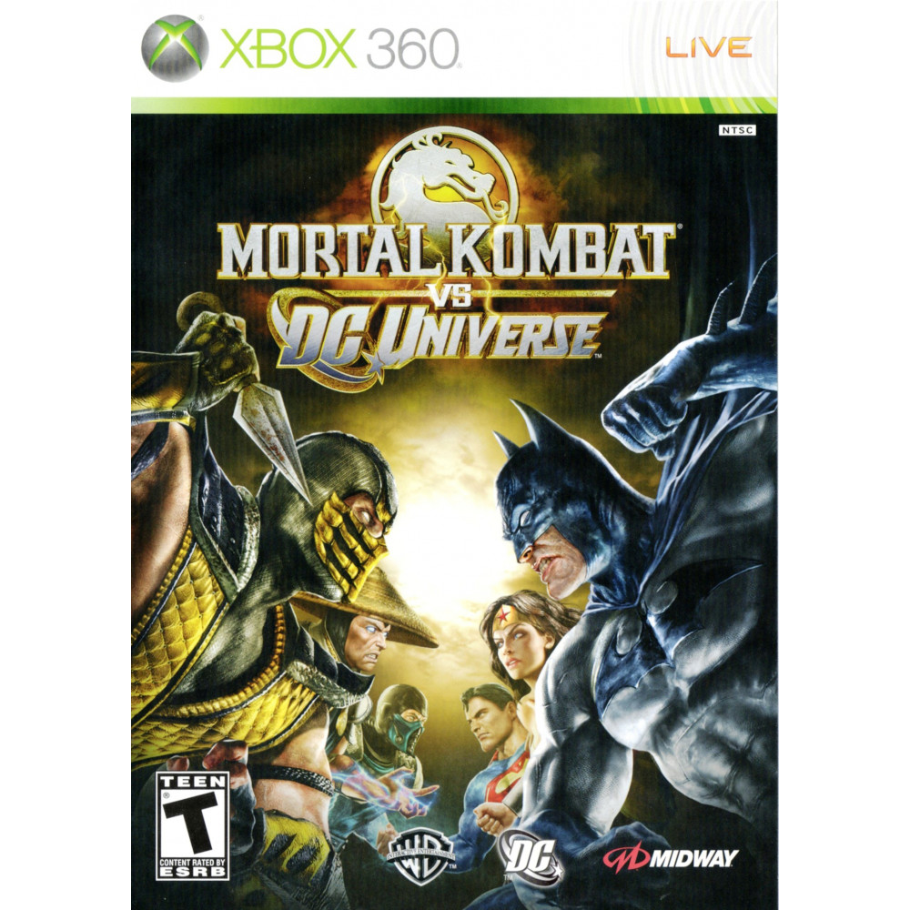 بازی اورجینال Mortal Kombat Vs Dc Universe XBOX 360