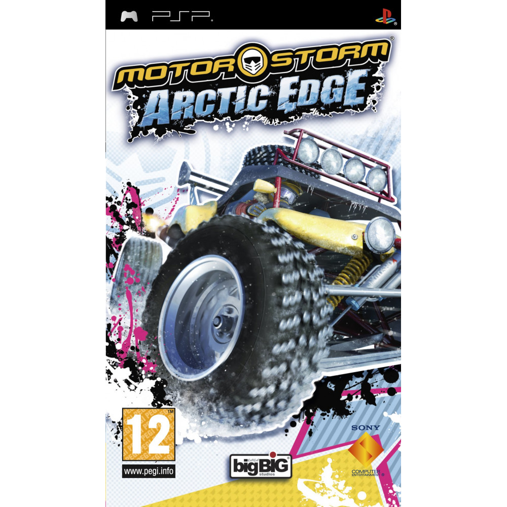 بازی اورجینال MotorStorm Arctic Age PSP