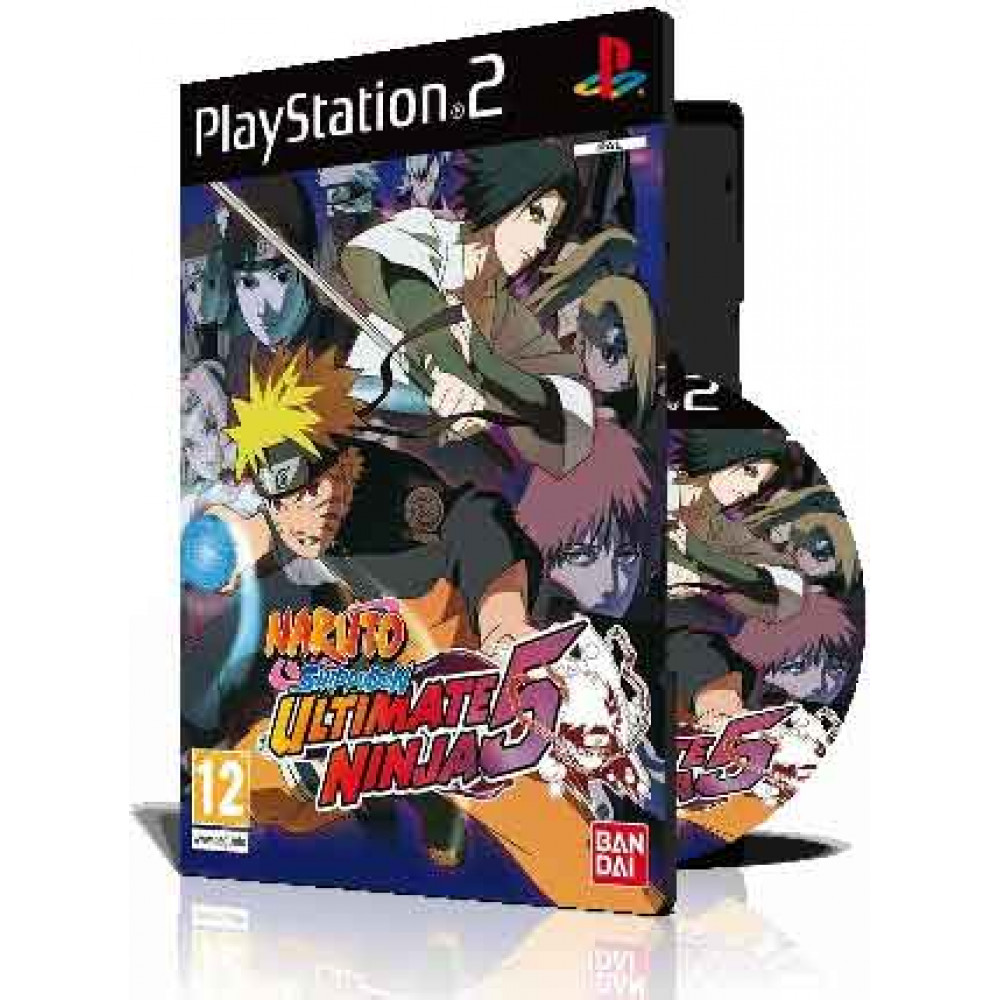 با کاور کامل و چاپ روی دیسکNaruto Shippuden Ultimate Ninja 5