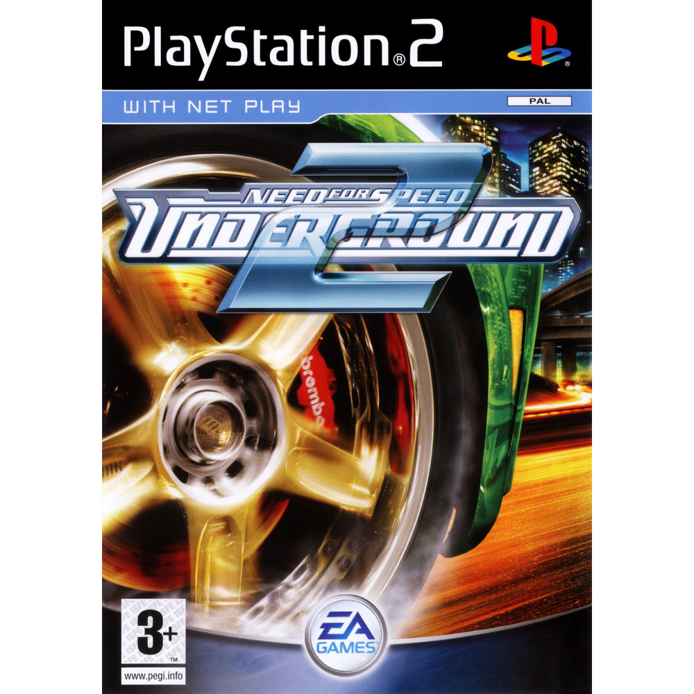 بازی اورجینال Need For Speed Underground 2 PS2