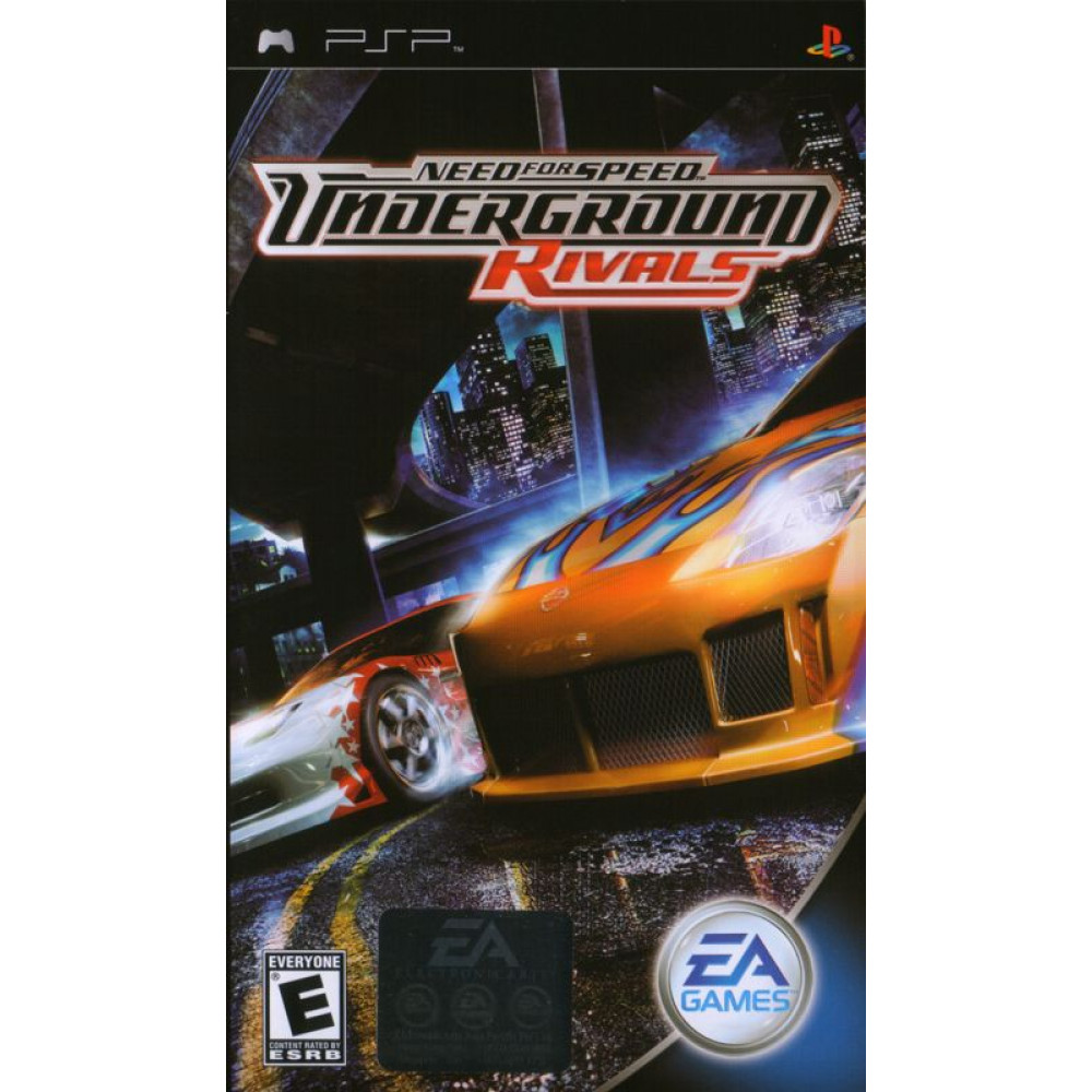 بازی اورجینال Need For Speed Underground Rivals PSP