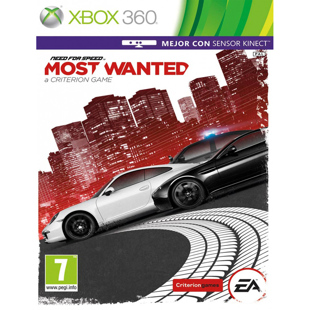 بازی اورجینال Need for Speed Most Wanted 2012 XBOX 360