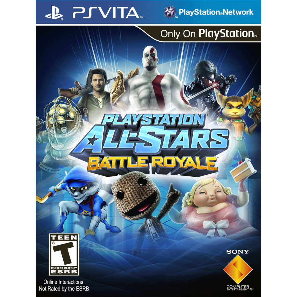 بازی اورجینال Playstation All Stars Royale Battle PS vita