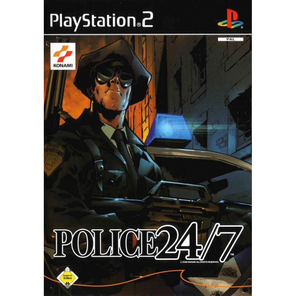 بازی اورجینال Police 24 7 PS2