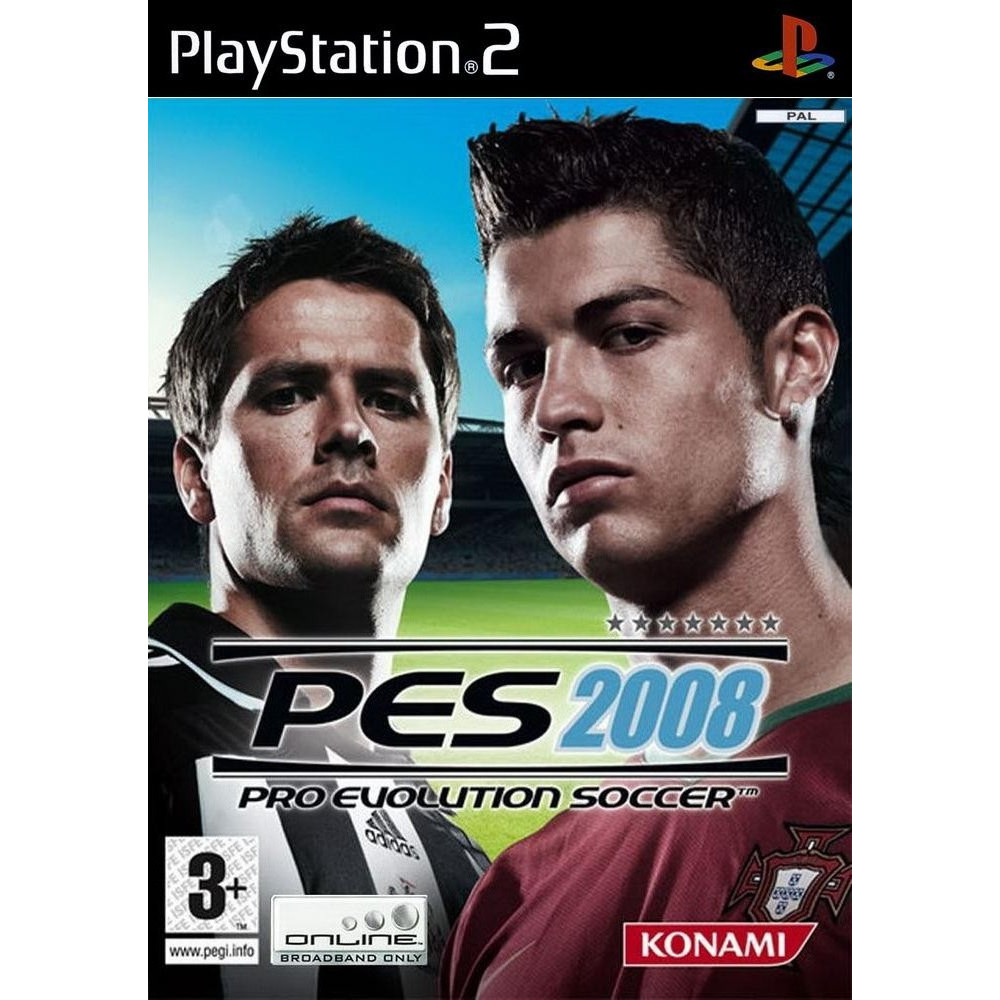 بازی اورجینال Pro Evolution Soccer 2008 PS2