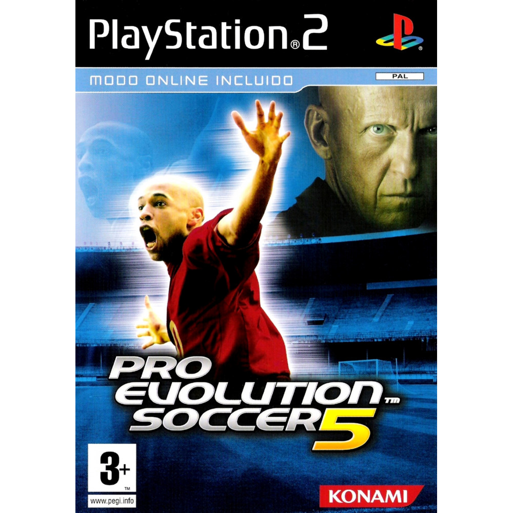 Pro Evolution Soccer PES 5 با کاور کامل وچاپ روی دیسک Pro Evolution Soccer PES 5 با کاور کامل وچاپ روی دیسک